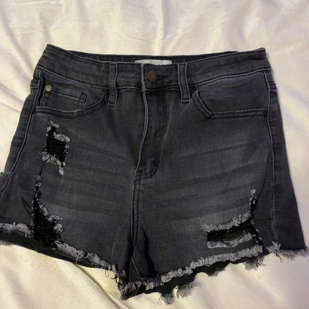 Women’s Black Jean Shorts